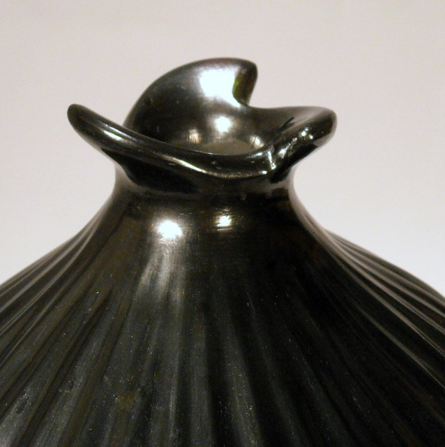 HELI HECTOR ORTEGA FINE MATA ORTIZ POTTERY BLACK